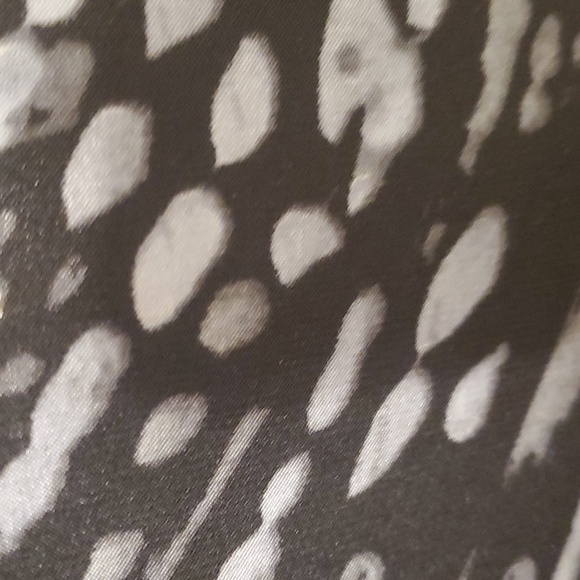 Additions by Chicos Silver, Gray and Black Tunic Size 2 - Picture 10 of 11